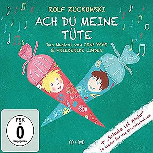 Ach du meine Tüte (2CD + DVD), Rolf Zuckowski, Jens Pape, Friederike Linder