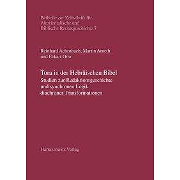 Achenbach, R: Tora in der Hebräischen Bibel, Reinhard Achenbach, Martin Arneth, Eckart Otto