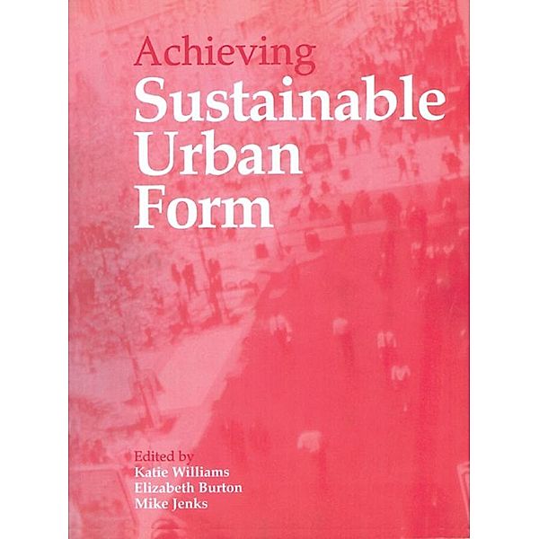 Achieving Sustainable Urban Form