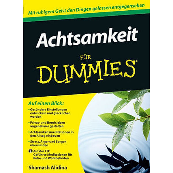 Achtsamkeit für Dummies, m. Audio-CD, Shamash Alidina