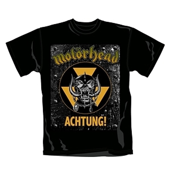 Achtung! (T-Shirt Größe L), Motörhead