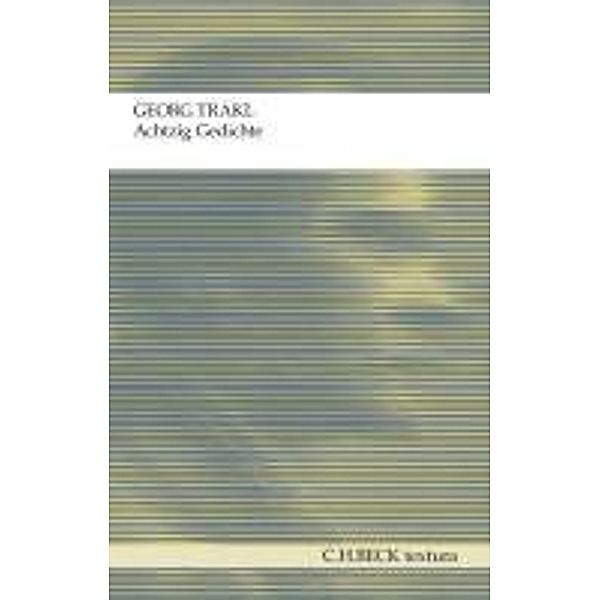 Achtzig Gedichte / textura, Georg Trakl