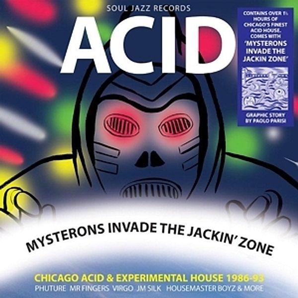 Acid-Mysterons Invade The Jackin' Zone(1) (Vinyl), Soul Jazz Records Presents, Various