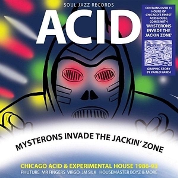 Acid-Mysterons Invade The Jackin' Zone(2) (Vinyl), Soul Jazz Records Presents, Various