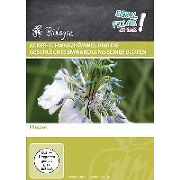 Acker-Schwarzkümmel und die Geschlechtsumwandlung seiner Blüten, 1 DVD