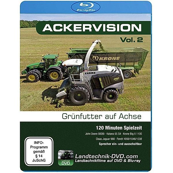 Ackervision - Grünfutter auf Achse, 1 Blu-ray