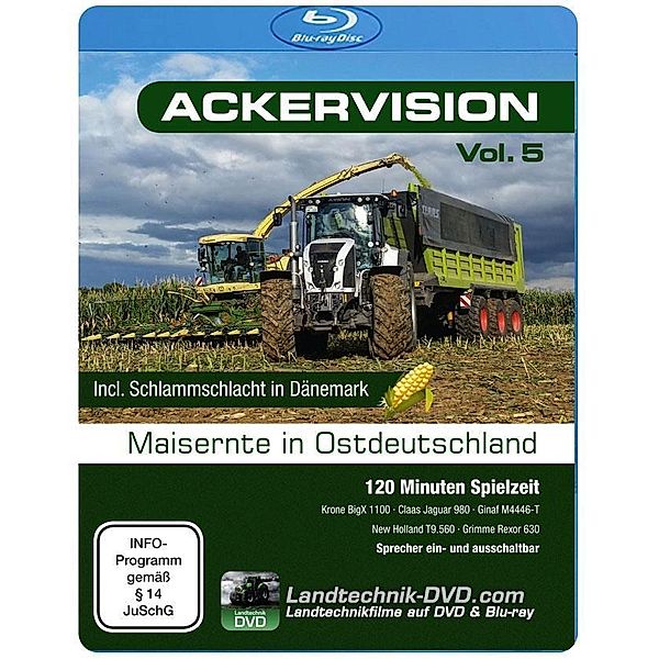 Ackervision - Maisernte in Ostdeutschland, 1 Blu-ray