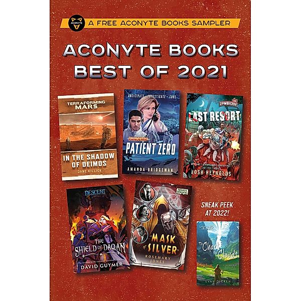 Aconyte Books Best of 2021, Rosemary Jones, Josh Reynolds, Jane Killick, Amanda Bridgeman, David Guymer, Evan Dicken