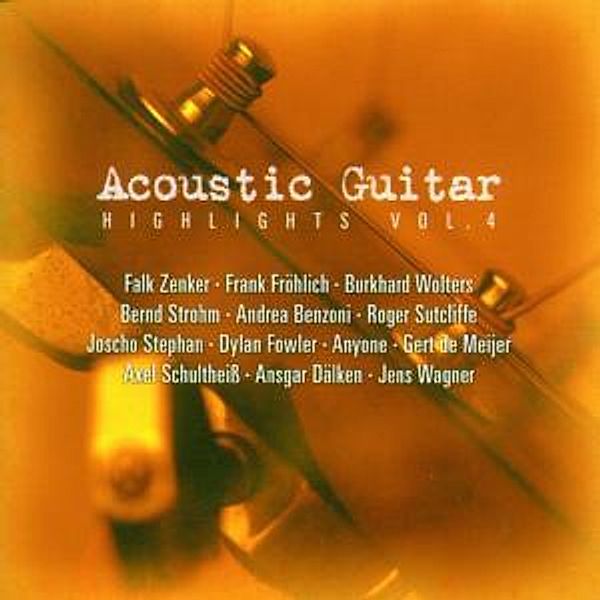 Acoustic Guitar Highlights Vol.4, Diverse Interpreten