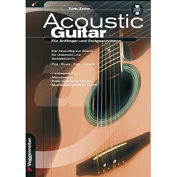 Acoustic Guitar, m. 1 Audio-CD.Tl.1, Ulrich Türk, Helmut Zehe