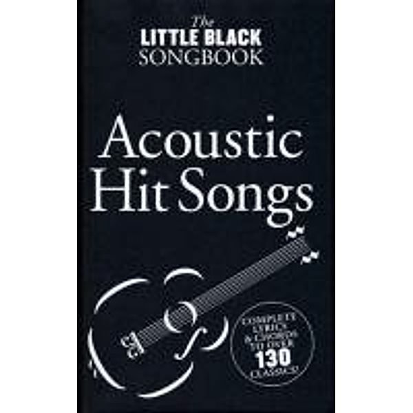Acoustic Hit Songs, Songbook für Gitarre