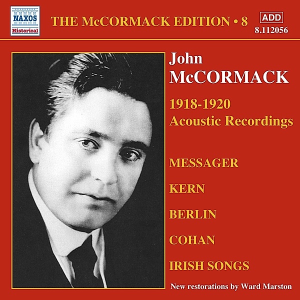 Acoustic Recordings 1918-20, John Mccormack