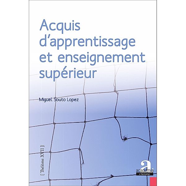 Acquis d'apprentissage et enseignement superieur, Souto Lopez Miguel Souto Lopez