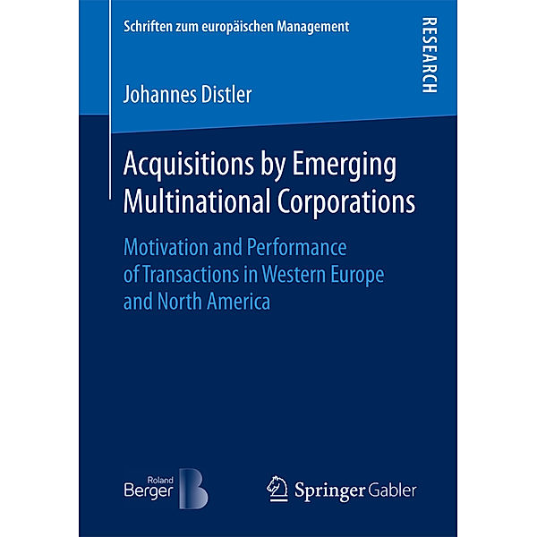 Acquisitions by Emerging Multinational Corporations, Johannes Distler