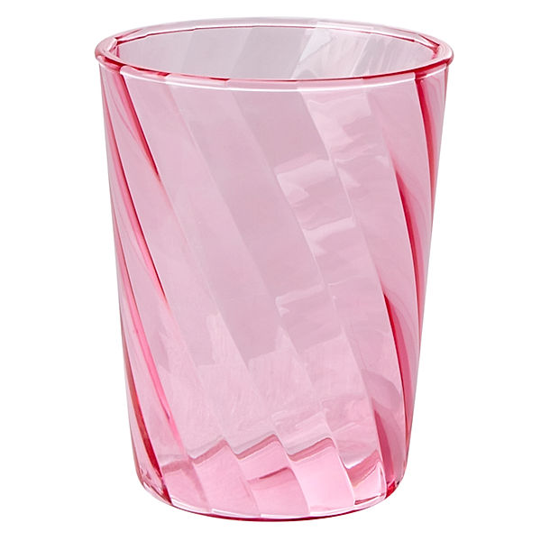rice Acryl-Becher TWISTED SWIRL 0,26l in pink
