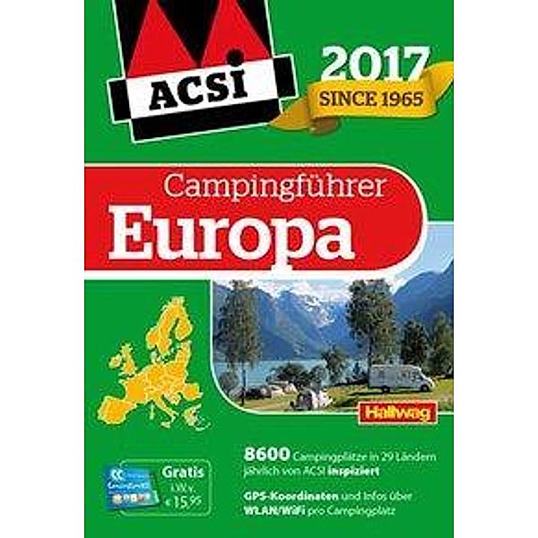 ACSI Internationaler Campingführer Europa 2017, 2 Bde.