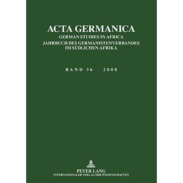 Acta Germanica