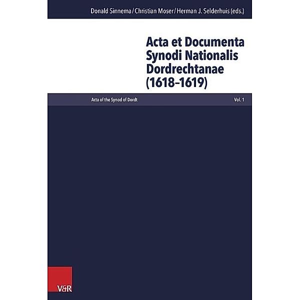 Acta of the Synod of Dordt