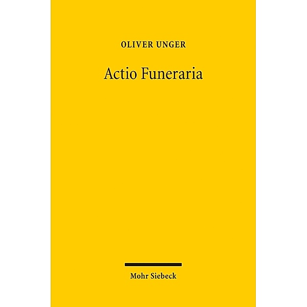 Actio Funeraria, Oliver Unger