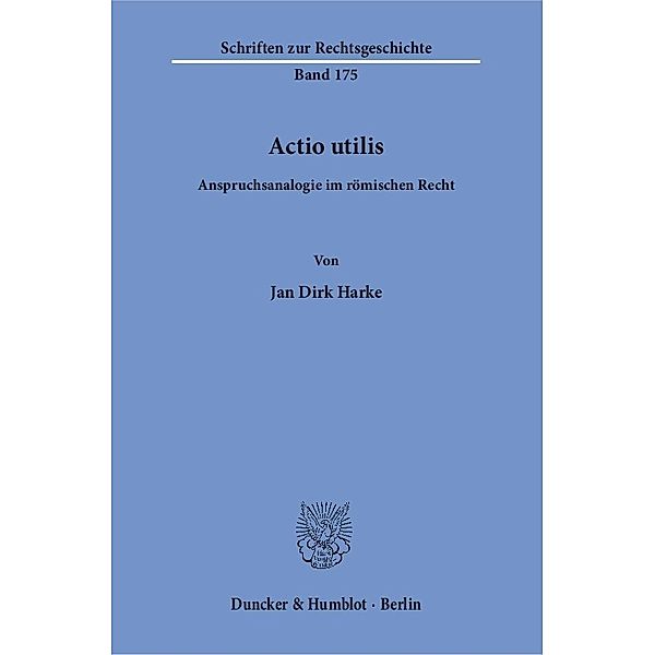 Actio utilis, Jan D. Harke