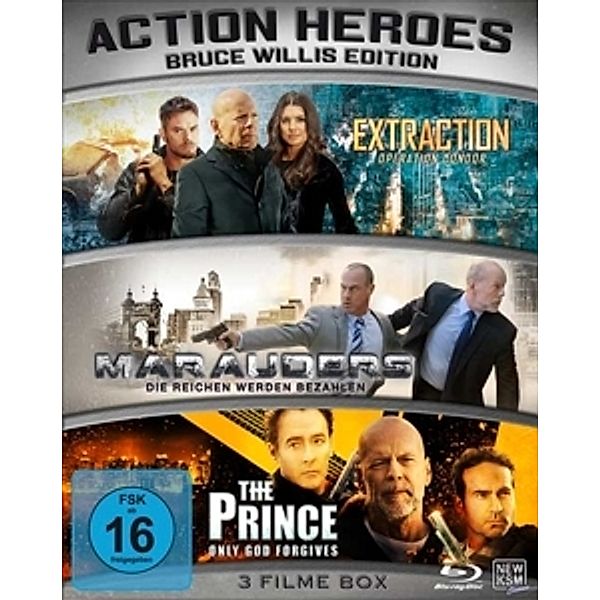 Action Heroes - Bruce Willis Edition BLU-RAY Box, N, A