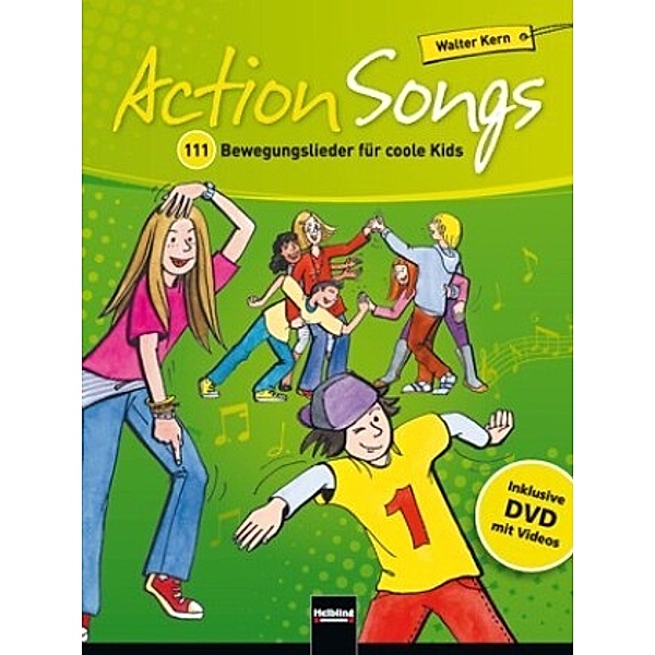 Action Songs, ermässigtes Paketangebot, m. 2 Audio, Walter Kern