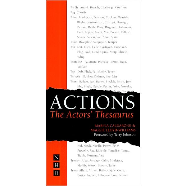 Actions: The Actors' Thesaurus, Marina Caldarone, Maggie Lloyd-Williams