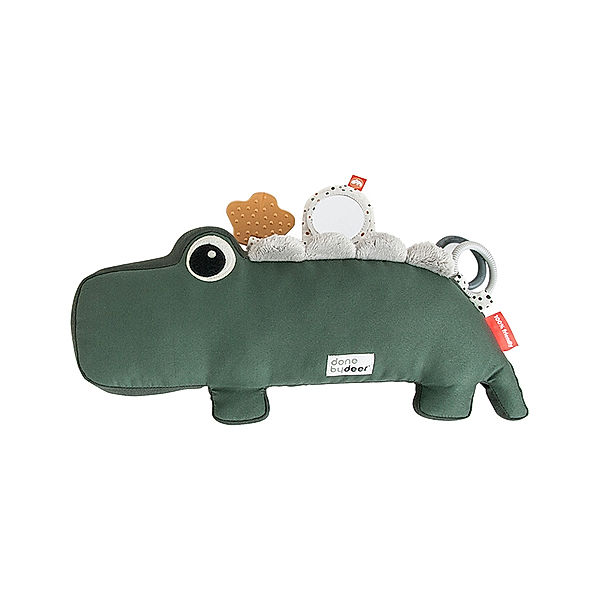 Done by Deer Activity-Spielzeug TUMMY TIME – CROCO in grün