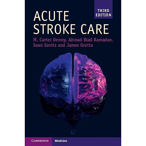 Acute Stroke Care / Cambridge Manuals in Neurology, Mary Carter Denny