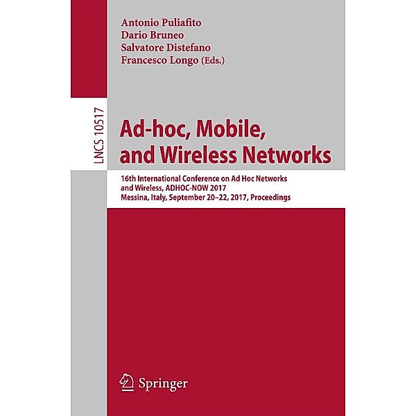Ad-hoc, Mobile, and Wireless Networks / Lecture Notes in Computer Science Bd.10517