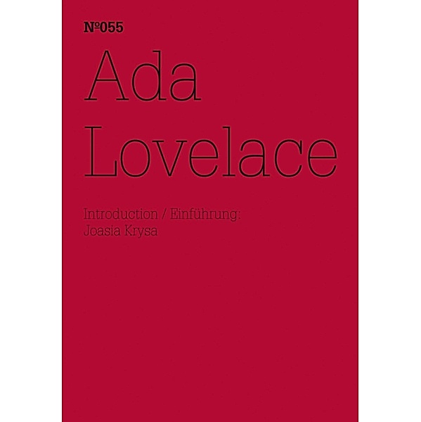 Ada Lovelace / Documenta 13: 100 Notizen - 100 Gedanken Bd.055, Ada Lovelace
