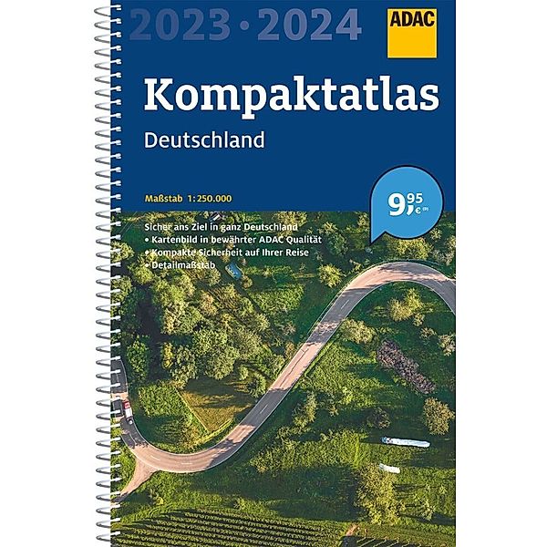 ADAC Atlanten / ADAC Kompaktatlas 2023/2024 Deutschland 1:250 000