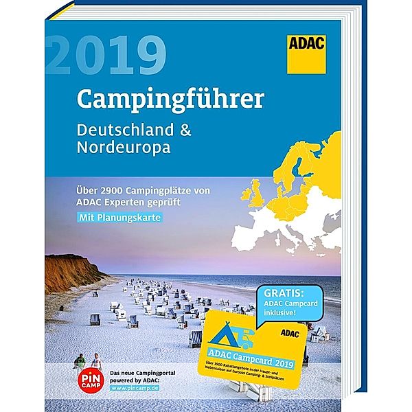 ADAC Campingführer Deutschland & Nordeuropa 2019