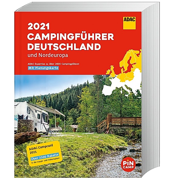 ADAC Campingführer Deutschland/Nordeuropa 2021
