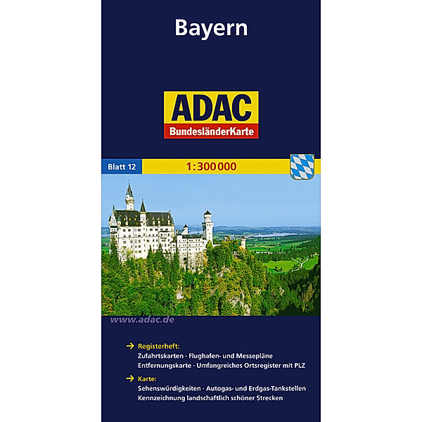 ADAC Karte Bayern