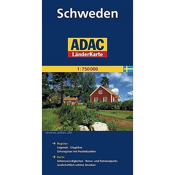 ADAC Karte Schweden