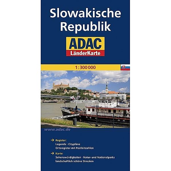 ADAC Karte Slowakische Republik