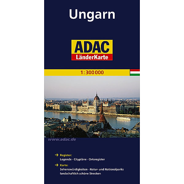 ADAC Karte Ungarn