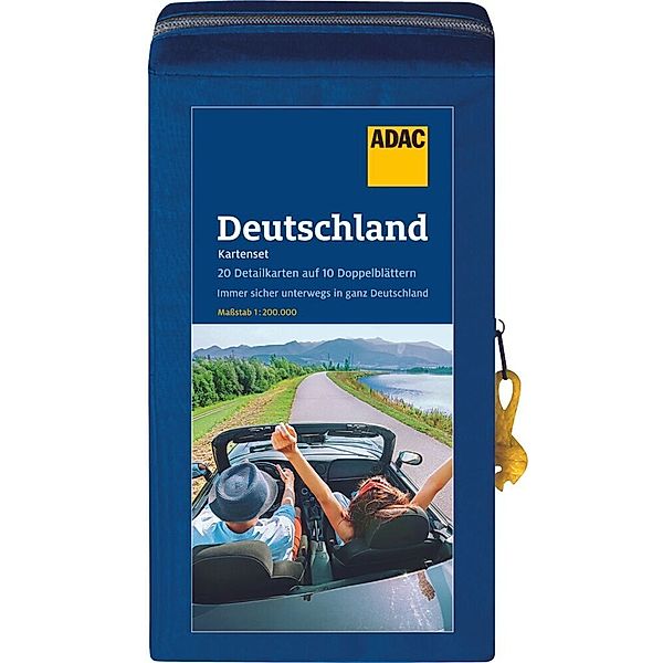 ADAC Kartenset 2021/2022 Deutschland 1:200.000