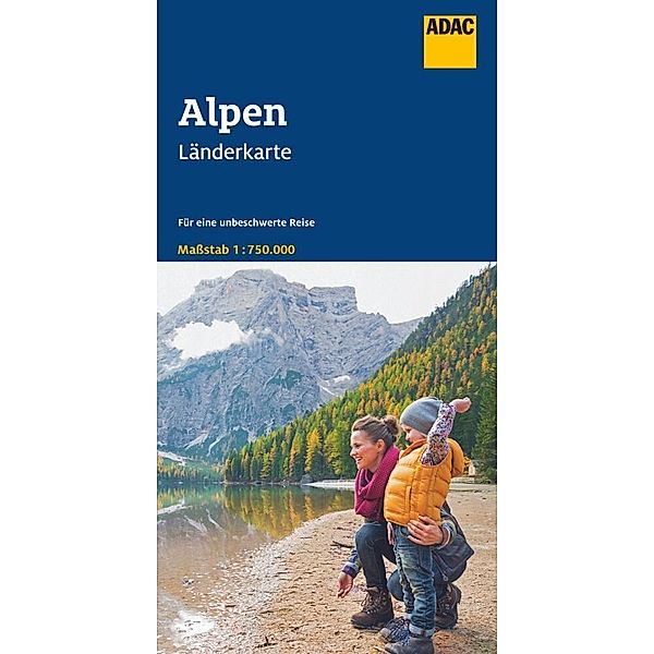 ADAC LänderKarte / ADAC LänderKarte Alpen 1:750 000