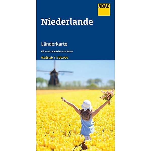 ADAC LänderKarte / ADAC Länderkarte Niederlande 1:300.000