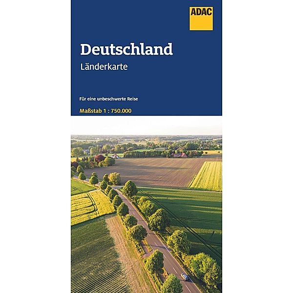 ADAC Länderkarte Deutschland 1:750.000