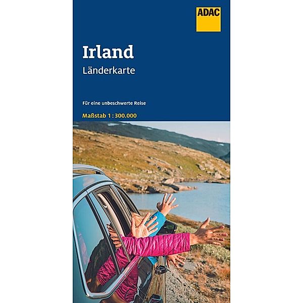 ADAC Länderkarte Irland 1:300.000