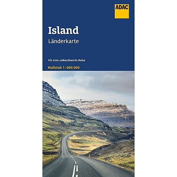 ADAC Länderkarte Island 1:600.000