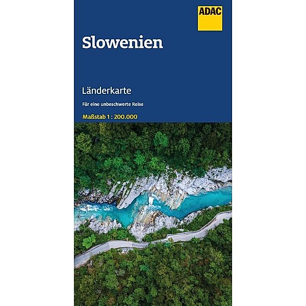 ADAC Länderkarte Slowenien 1:200.000