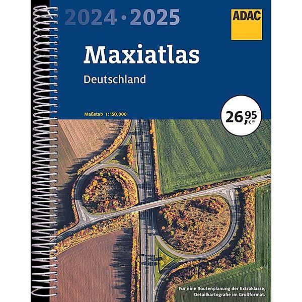 ADAC Maxiatlas 2024/2025 Deutschland 1:150.000