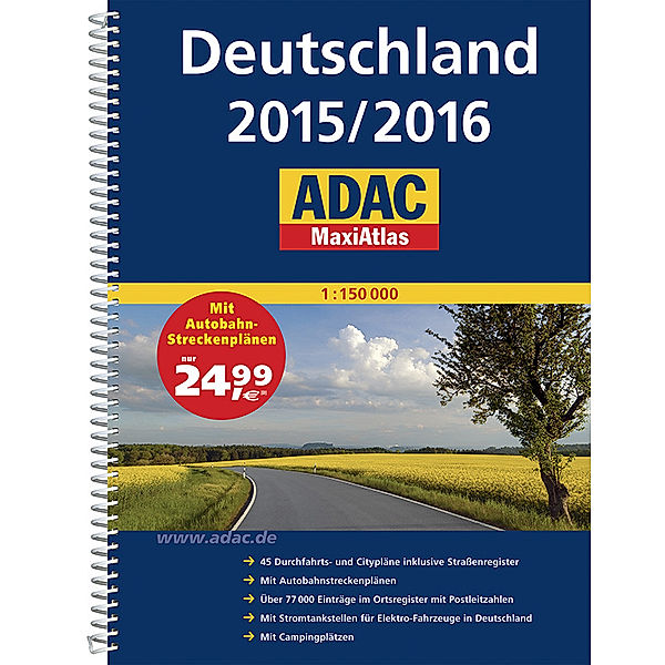 ADAC MaxiAtlas Deutschland 2015/2016