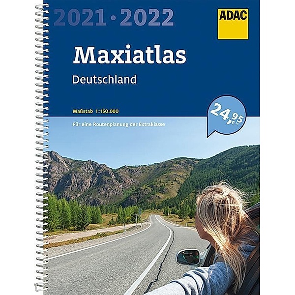 ADAC Maxiatlas Deutschland 2021/2022 1:150 000