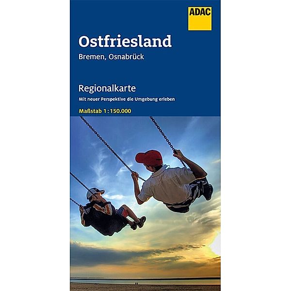 ADAC Regionalkarte 04 Ostfriesland 1:150.000