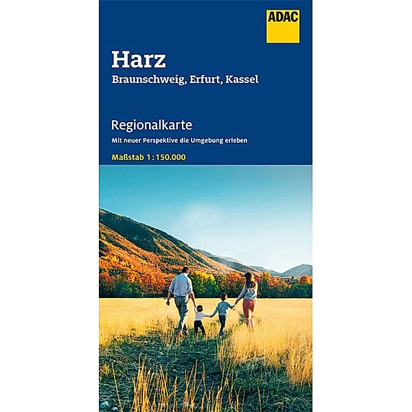 ADAC Regionalkarte 08 Harz 1:150.000